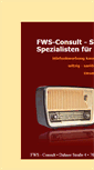 Mobile Screenshot of fws-consult.de